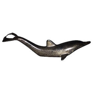 Oxidized French Dolphin Bottle Opener
